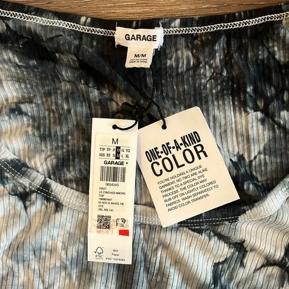 Garage multi crop top - Picture 2 of 2